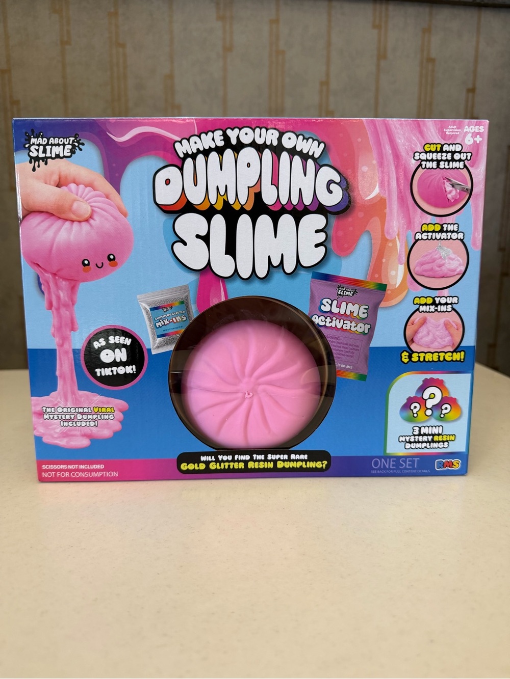 Make Your Own Dumpling Slime - Pink